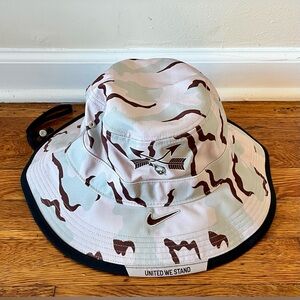 Nike Camo Army Black Knights Rivalry Bucket Hat *Rare*